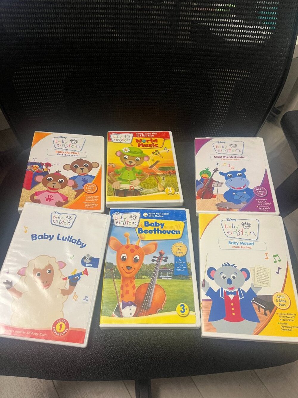 Disney Baby Einstein DVD Lot Of 6